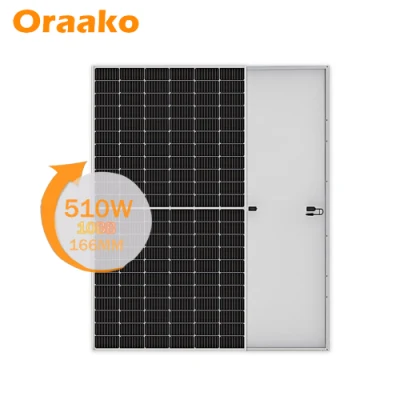 Oraako 340W Pvt Panel híbrido solar térmico y paquete de batería Monocristalino Panel de sistema solar fotovoltaico impermeable de alta eficiencia