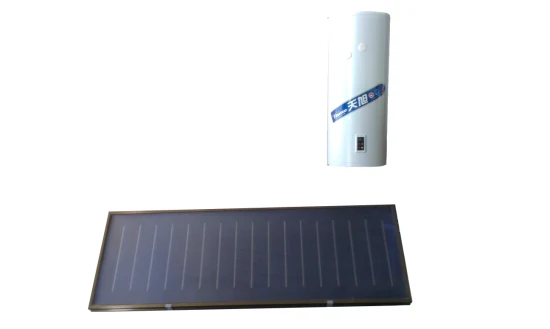 Calentador de agua solar tipo split con colectores solares de placa plana