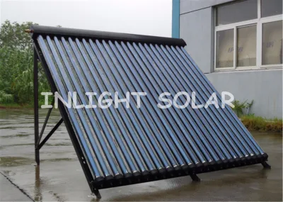Colector solar de tubo de calor de aleación de aluminio de 24 tubos